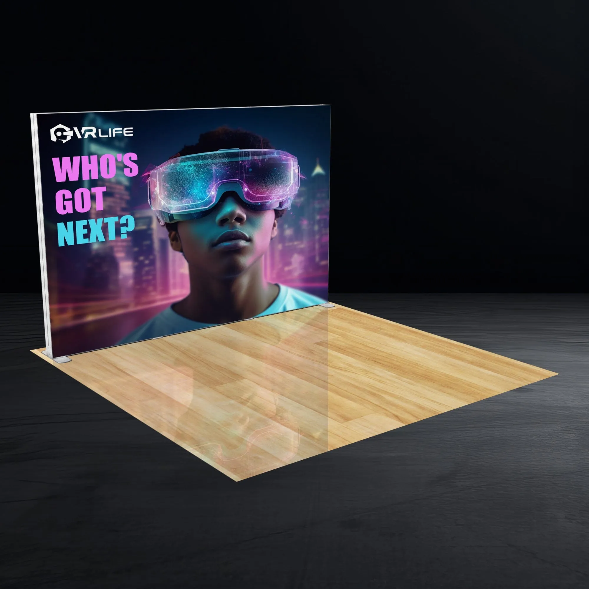 10ft SEG Backlit Trade Show Booth Display
