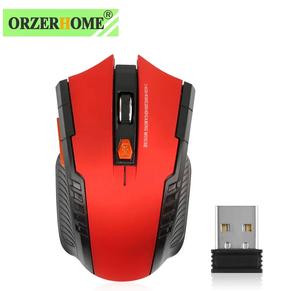 2.4GHz Wireless Optical Mouse with USB Receiver