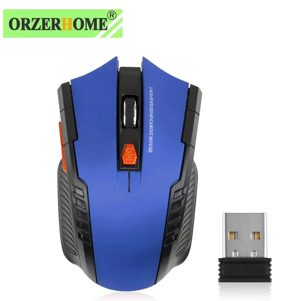 2.4GHz Wireless Optical Mouse with USB Receiver