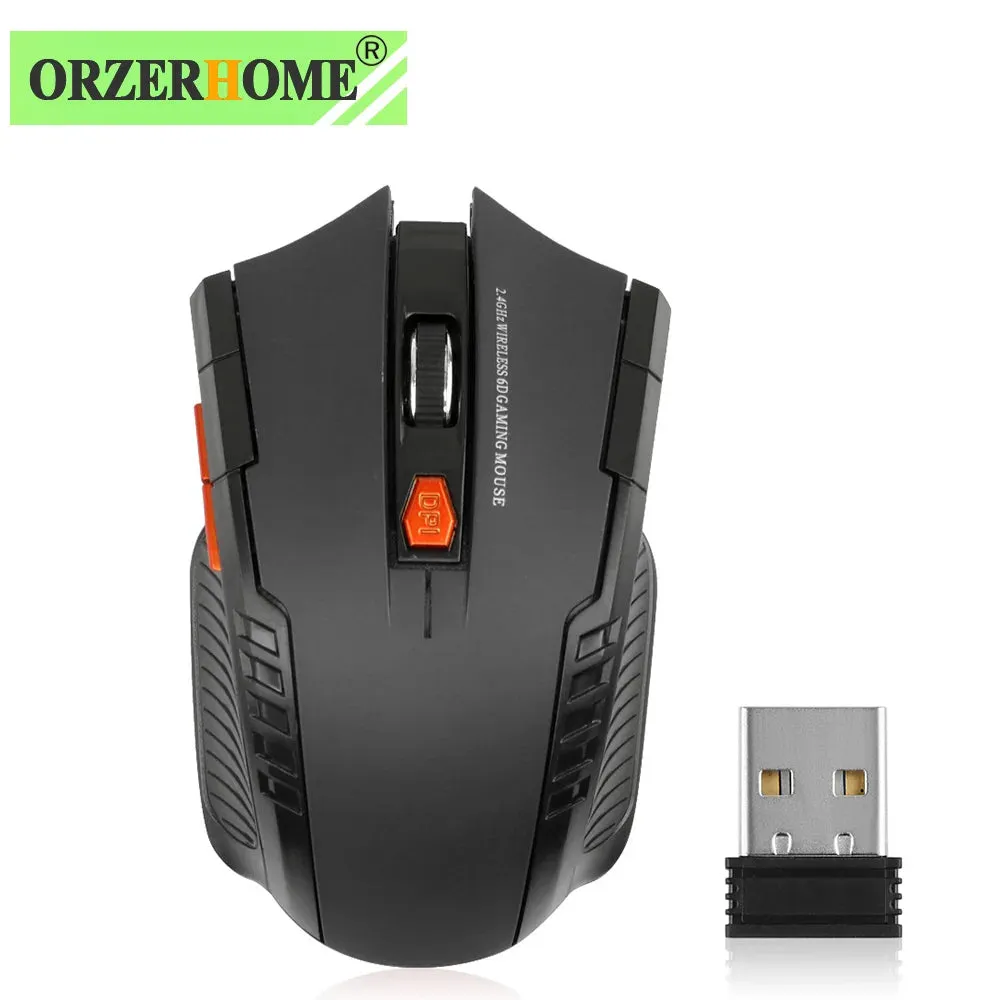 2.4GHz Wireless Optical Mouse with USB Receiver