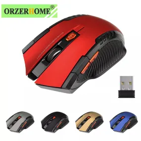 2.4GHz Wireless Optical Mouse with USB Receiver