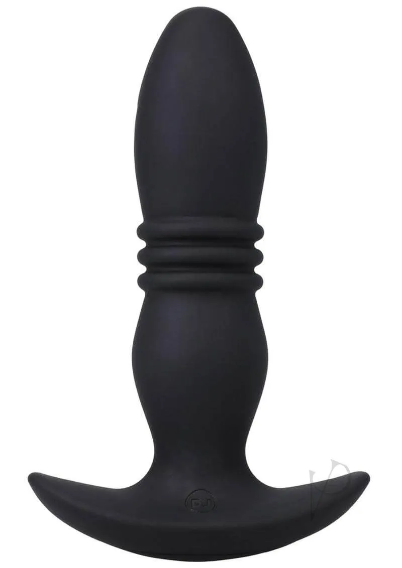 A-Play RISE Black | Premium Vibrating and Thrusting Anal Plug
