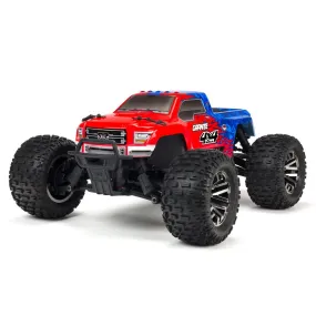 AARMA GRANITE 3S BLX 1/10 4WD Monster Truck RTR Red/Blue, ARA102720T2