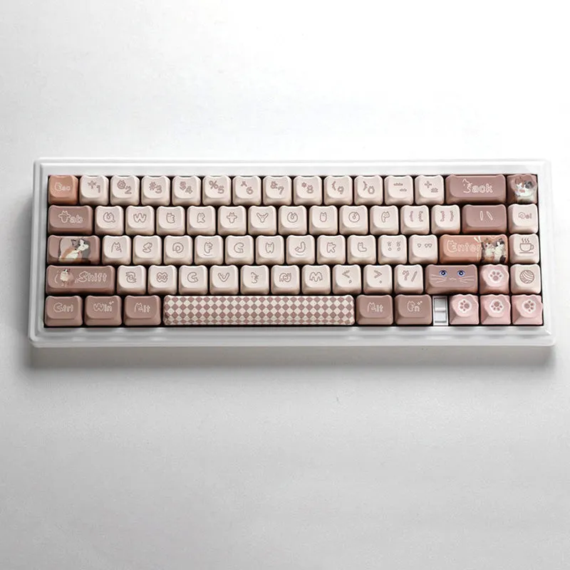 ACGAM Cute-Cat MAO Profile Keycap Set 141 Keys