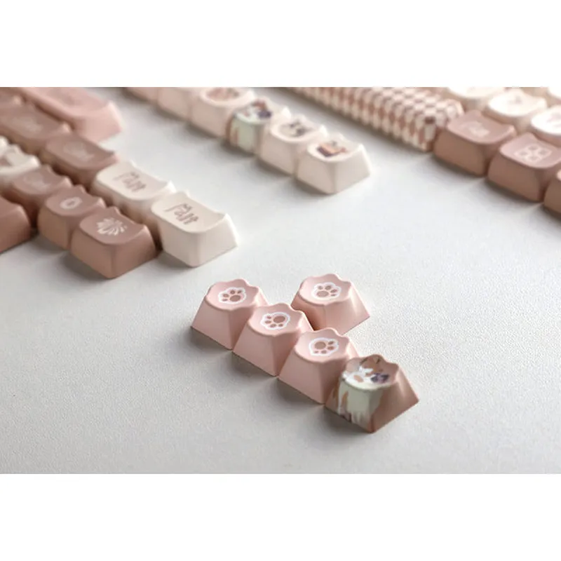 ACGAM Cute-Cat MAO Profile Keycap Set 141 Keys