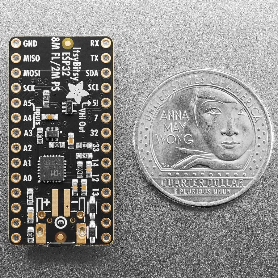 Adafruit ItsyBitsy ESP32 - wFL Antenna - 8 MB Flash / 2 MB PSRAM