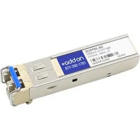 Addon Hp 3Csfp82 Compatible Taa Compliant 100Base-Lx Sfp Transceiver (Smf, 1310Nm, 10Km, Lc)