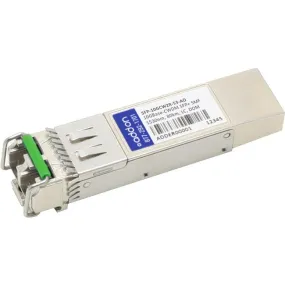 AddOn MRV SFP-10GCWZR-53 Compatible TAA Compliant 10GBase-CWDM SFP  Transceiver (SMF, 1530nm, 80km, LC, DOM) SFP-10GCWZR-53-AO