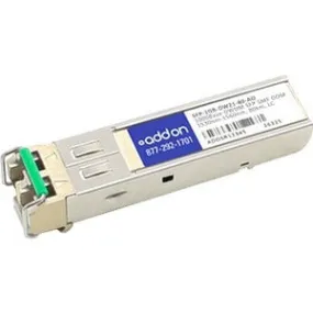 Addon Msa And Taa Compliant 1000Base-Dwdm 100Ghz Sfp Transceiver (Smf, 1560.61Nm, 80Km, Lc, Dom)