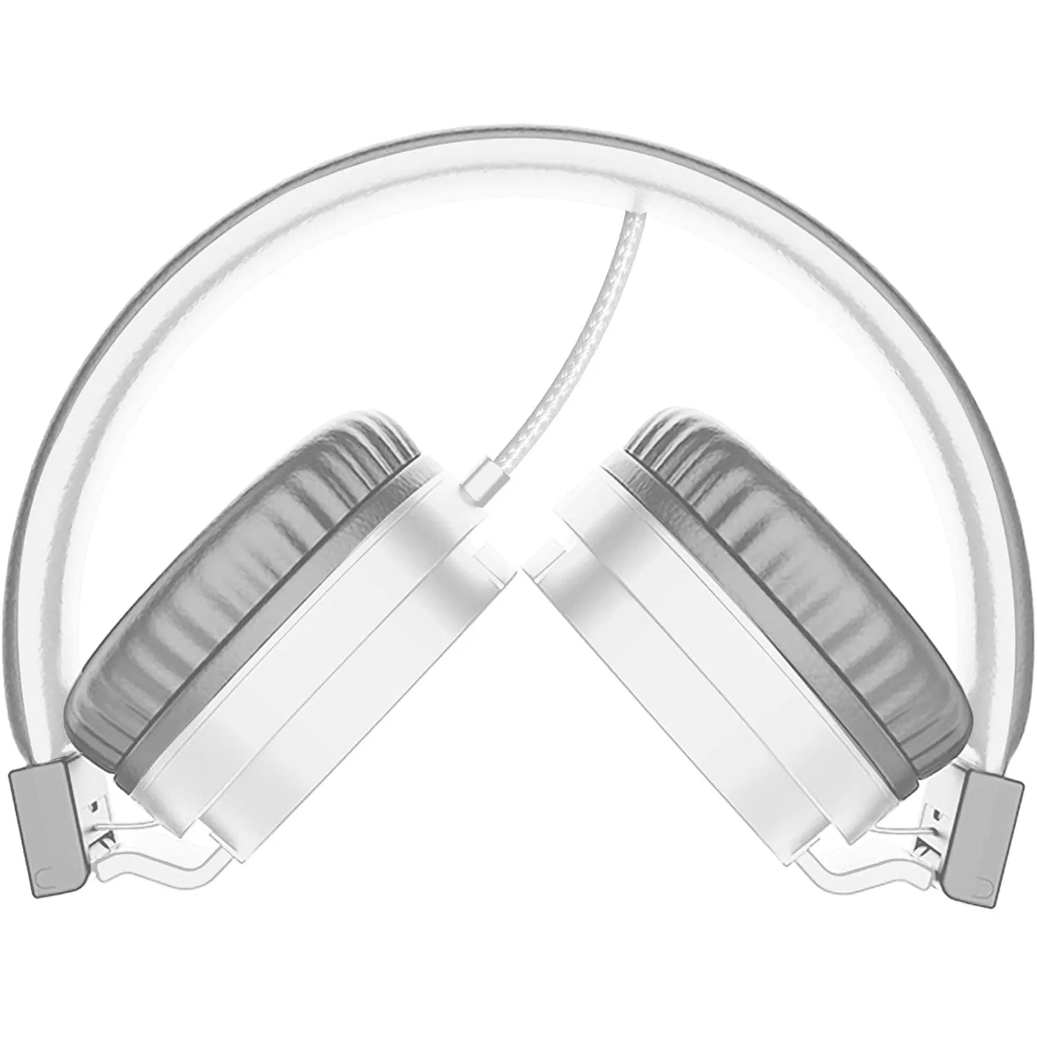 Adjustable Headband On-Ear Headphones with Built-in Mic