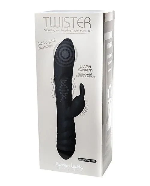 Adrien Lastic Twister Clitoral Sucker & Vibrating Rabbit