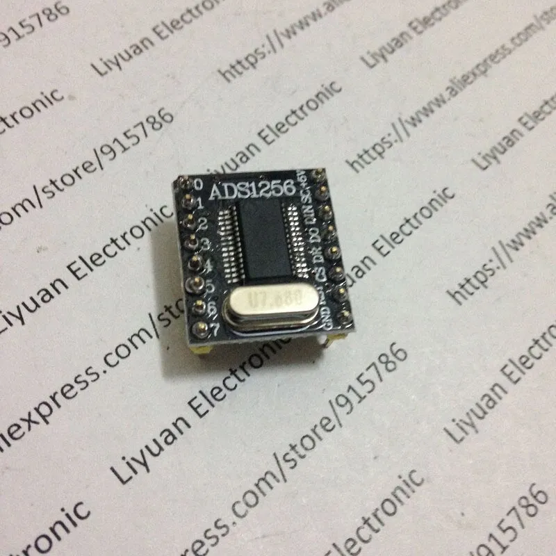ADS1256 8 channel data acquisition AD module kit  /24 Bit Multichannel acquisition system 30Khz for Electronic Design Contest