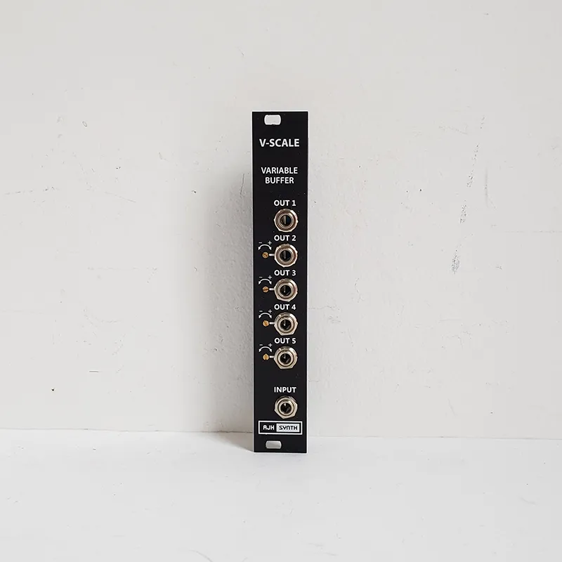 AJH Synth V-Scale Variable Precision Buffer - Black
