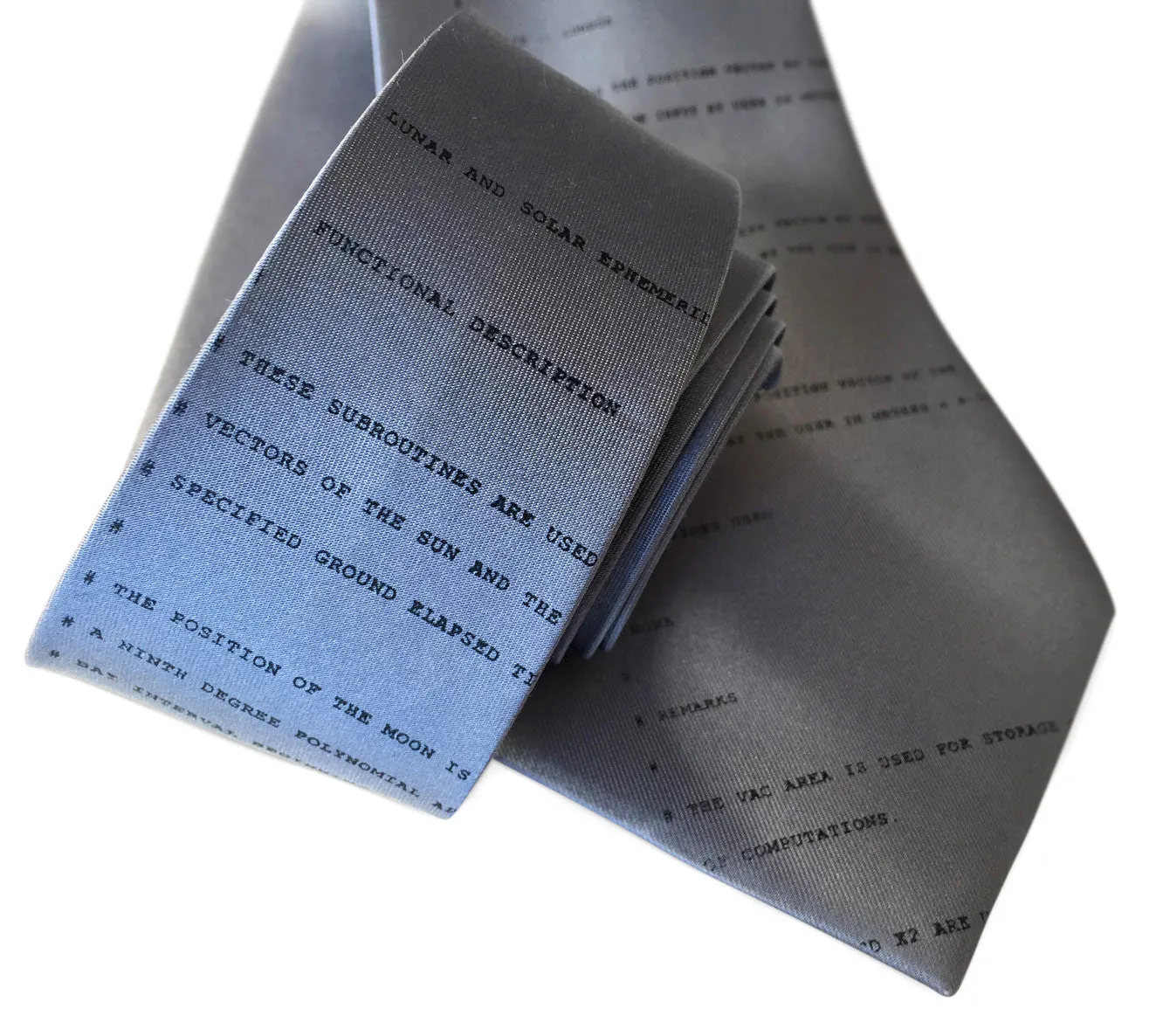 Apollo 11 Source Code Necktie
