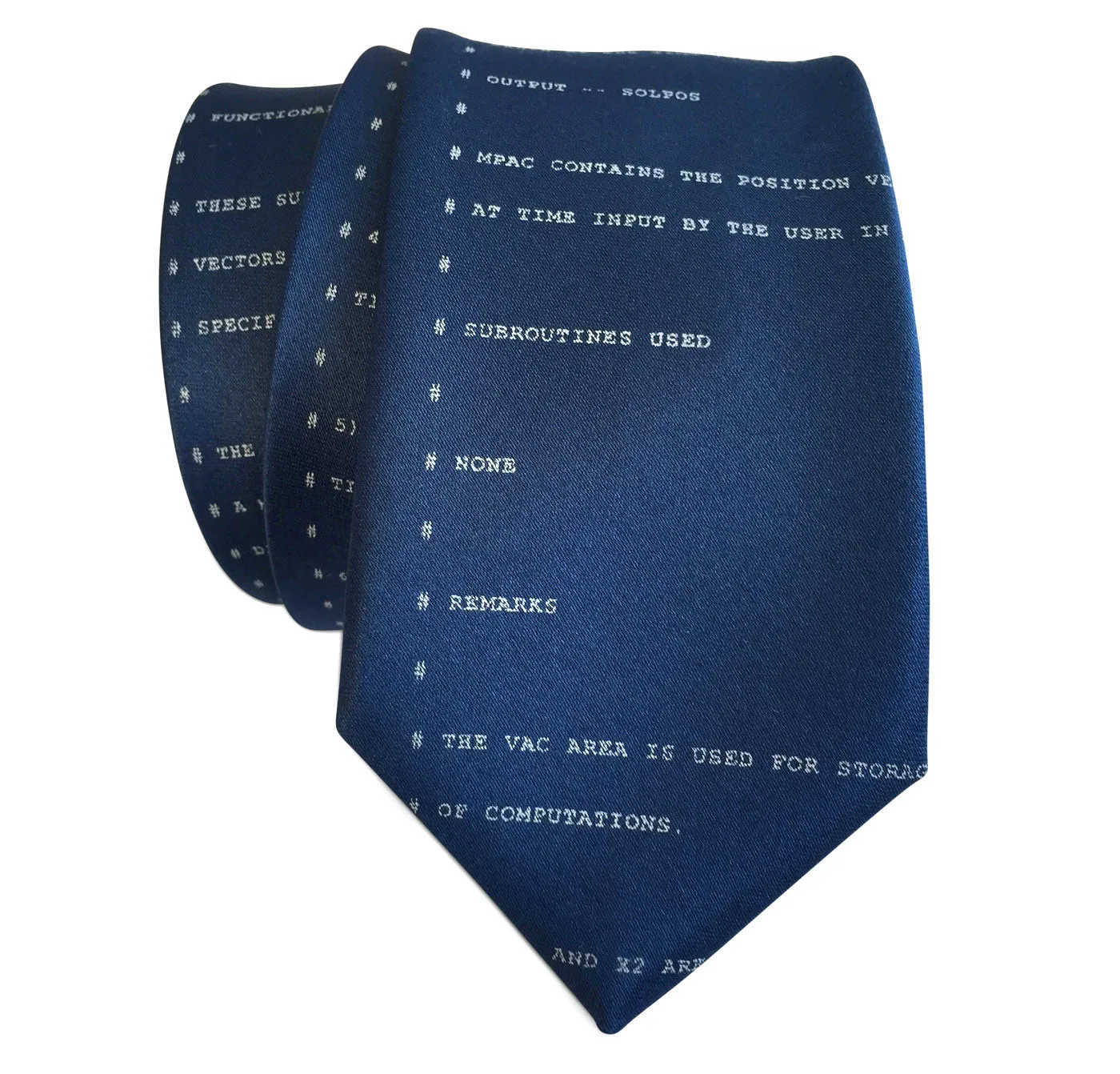 Apollo 11 Source Code Necktie