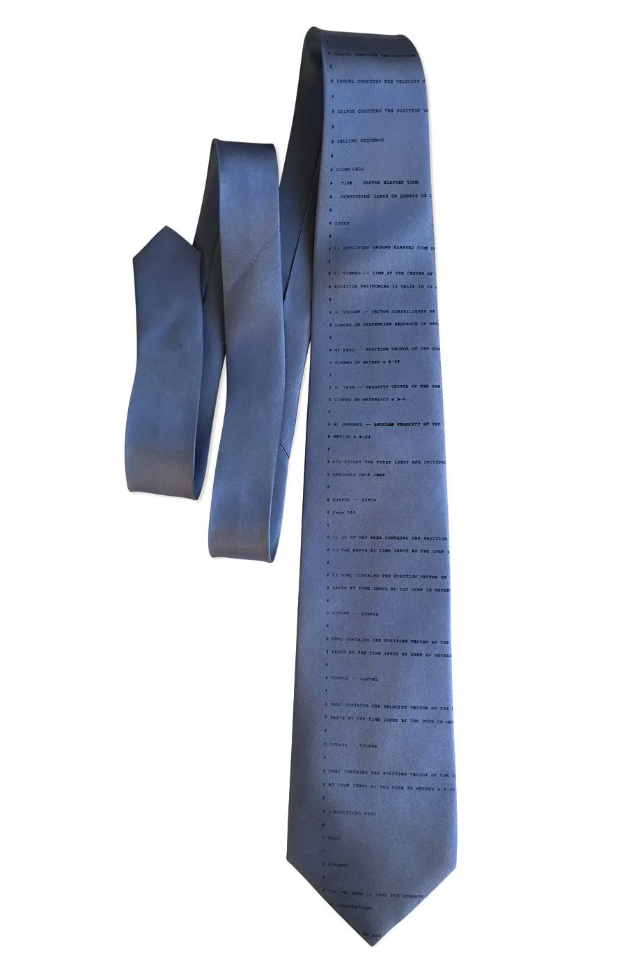 Apollo 11 Source Code Necktie
