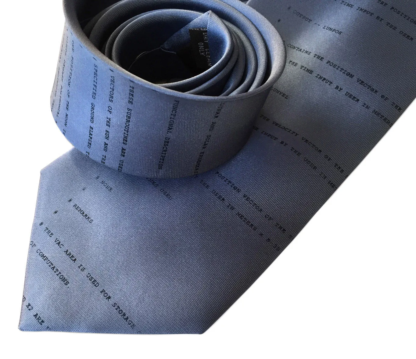 Apollo 11 Source Code Necktie