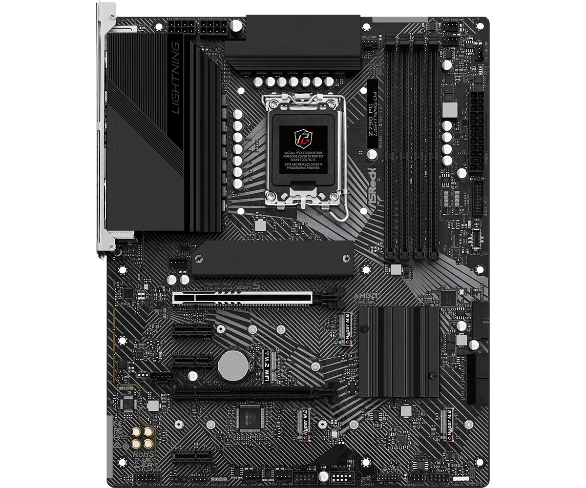 ASRock Z790 PG Lightning/D4 DDR4,LGA 1700 ATX Motherboard