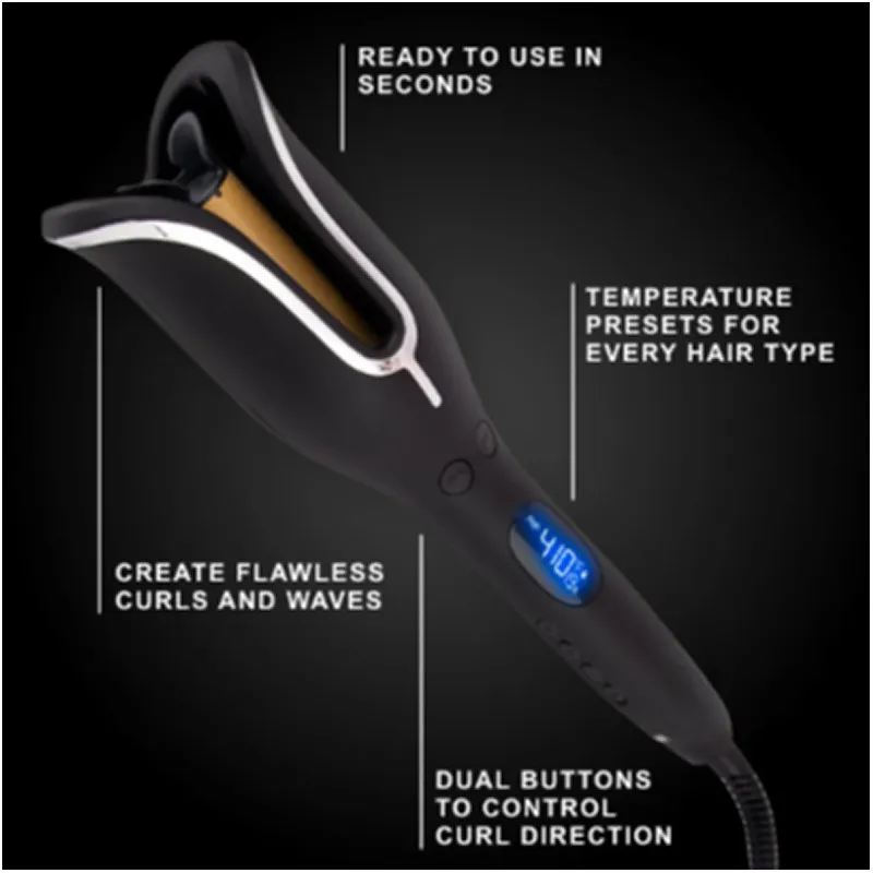 Auto Hair Curling Wand F51-8-408