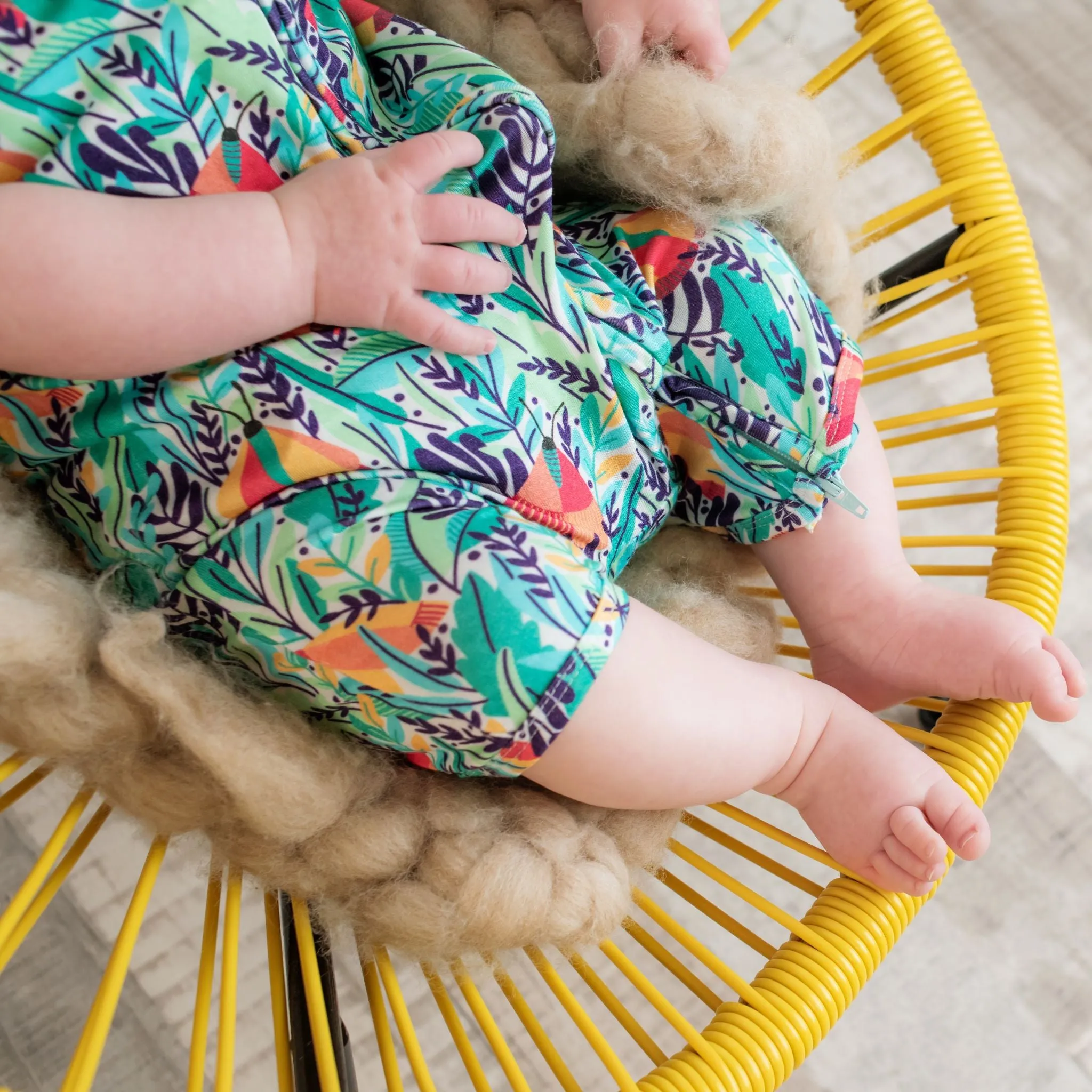 Bamboo Romper (Bootysuit) V3.0 | Holy Moth Balls! - Long and Short Sleeved