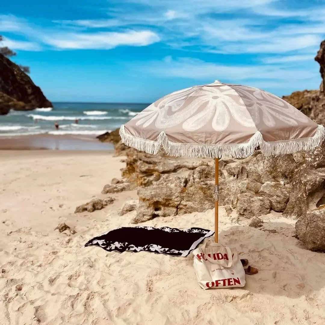 Beach Towel - Flowers by Kane Lehanneur
