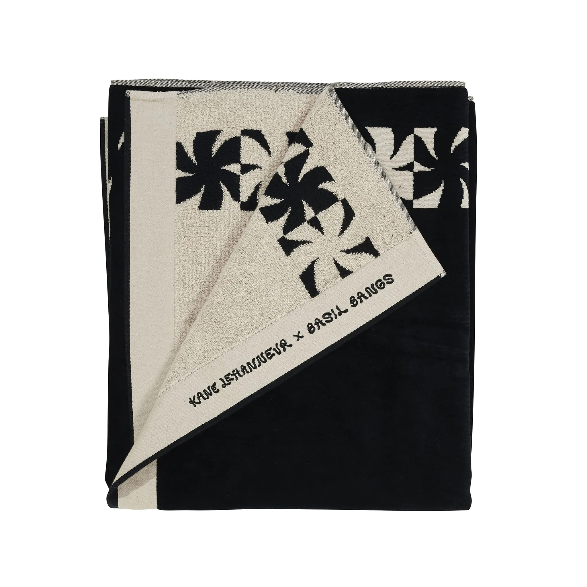 Beach Towel - Flowers by Kane Lehanneur
