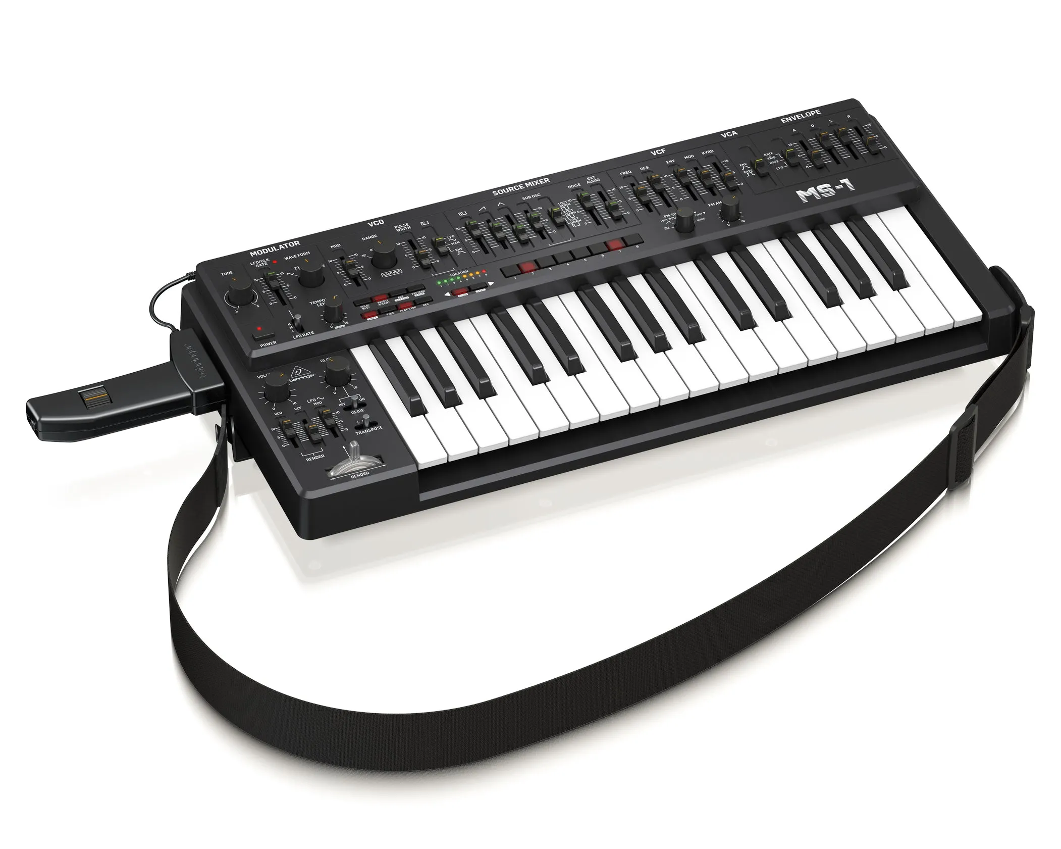 Behringer MS-101 (MS-1) Black Analog Synthesizer