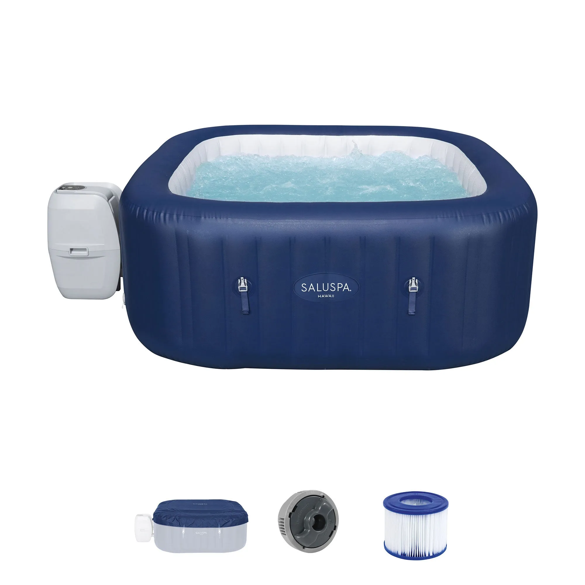 Bestway Hot Tub   Bestway Spa Seat (6 Pack)    Bestway Headrest Pillows (2 Pack)