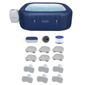 Bestway Hot Tub   Bestway Spa Seat (6 Pack)    Bestway Headrest Pillows (2 Pack)