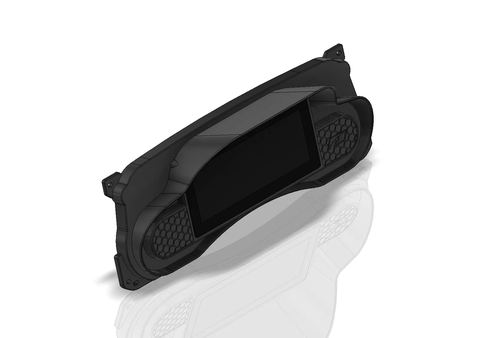 Bezel Kit for Holley 6.86" Pro Dash Bezel Kit fits Jeep JK/JKU