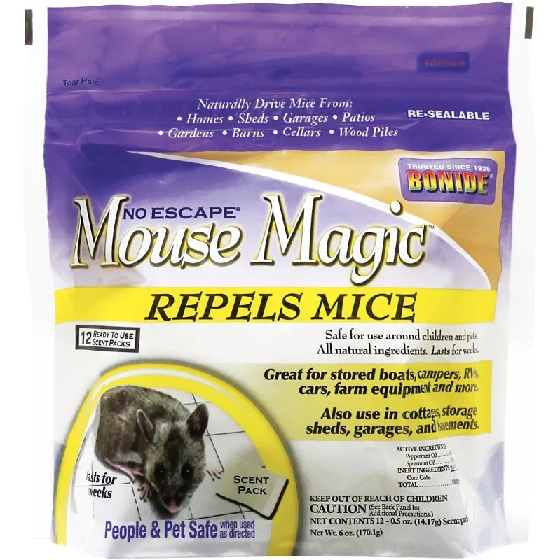 Bonide Mouse Magic 866 Mouse Repellent :PK 12: QUANTITY: 1