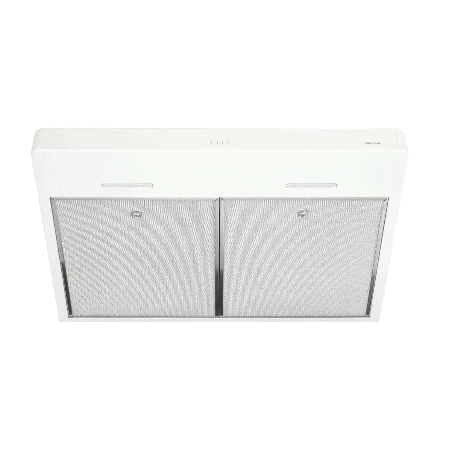Broan BNDF136WW Tenaya 36-inch 300 CFM White Under-Cabinet Range Hood with LED light