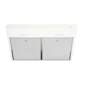 Broan BNDF136WW Tenaya 36-inch 300 CFM White Under-Cabinet Range Hood with LED light