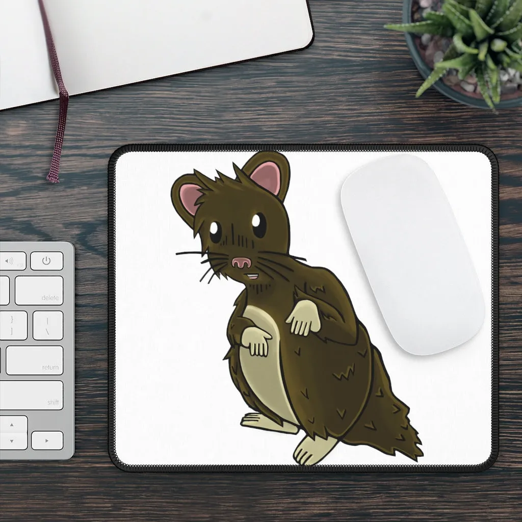 Brown Hamster Gaming Mouse Pad