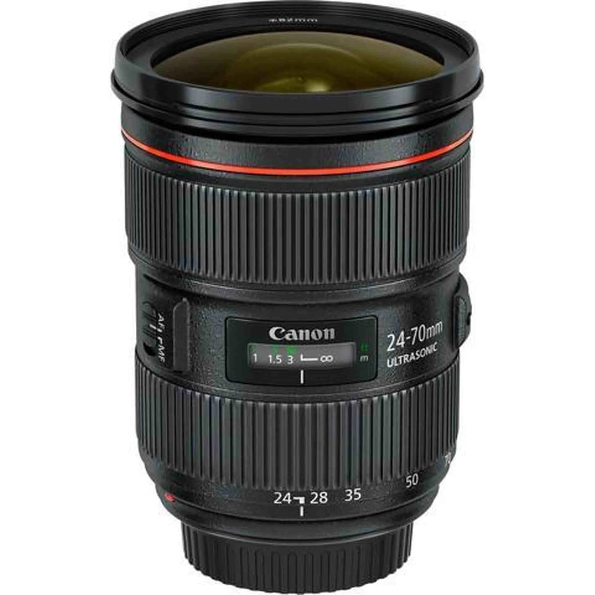 Canon EOS 6D Mark II DSLR Camera (Body Only) Basic Filter Bundle   Bonus Canon EF 24-70mm f/2.8L II USM Lens - Internati