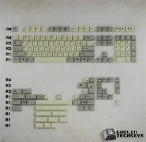 Chinese Classic Vintage Keycaps Set | Retro Keycaps