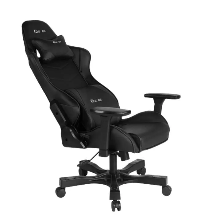 Clutch Crank Series Black Gaming Chair