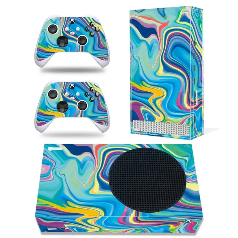 Colorful Design for Xbox Series S Skins for Xbox Series S Pvc Skin Sticker for Xbox Series S Vinyl Sticker