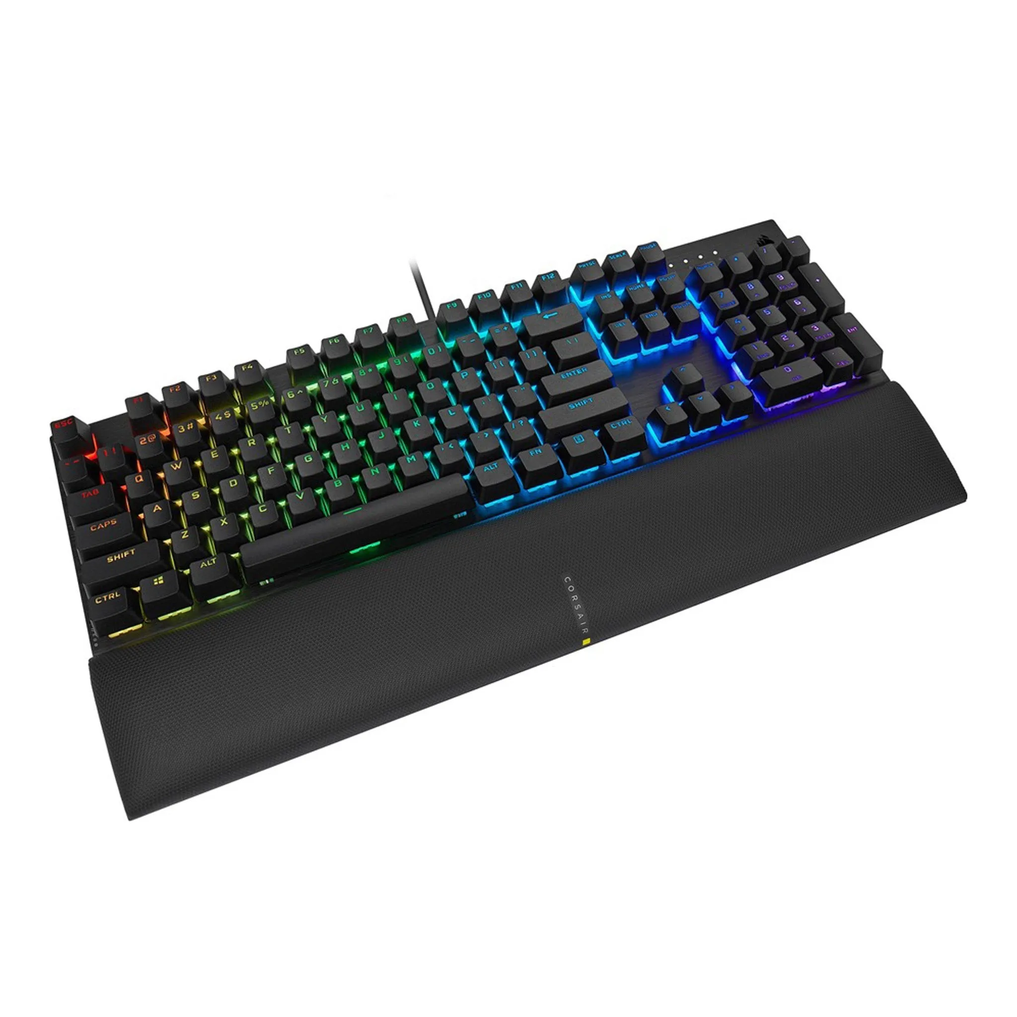 Corsair CH-910D119-NA K60 RGB Pro SE Mechanical Gaming Keyboard - Cherry Viola - Black
