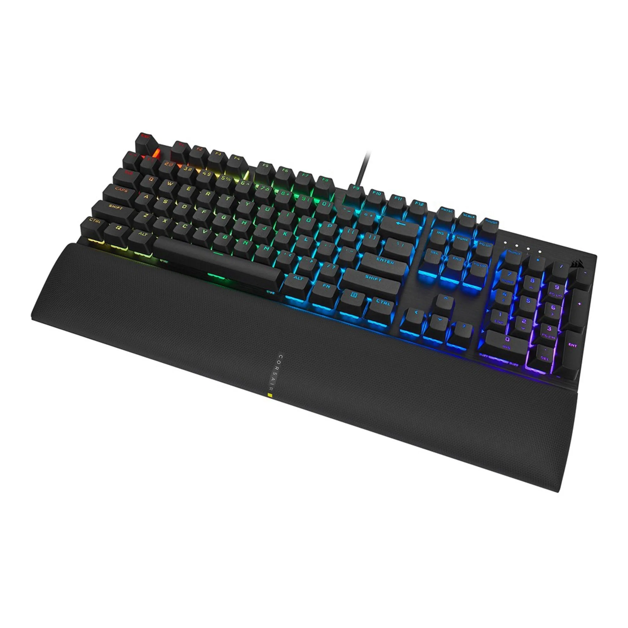 Corsair CH-910D119-NA K60 RGB Pro SE Mechanical Gaming Keyboard - Cherry Viola - Black