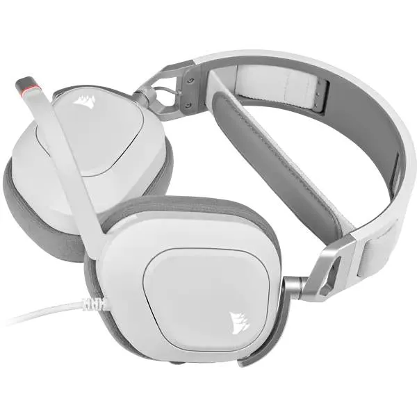 Corsair HS80 RGB USB 7.1 Surround Gaming Headset (White)