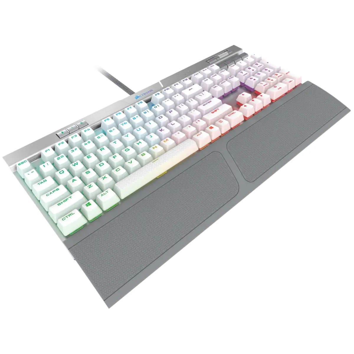 CORSAIR K70 MK.2 SE RGB CHERRY MX SPEED MECHANICAL GAMING KEYBOARD WHITE