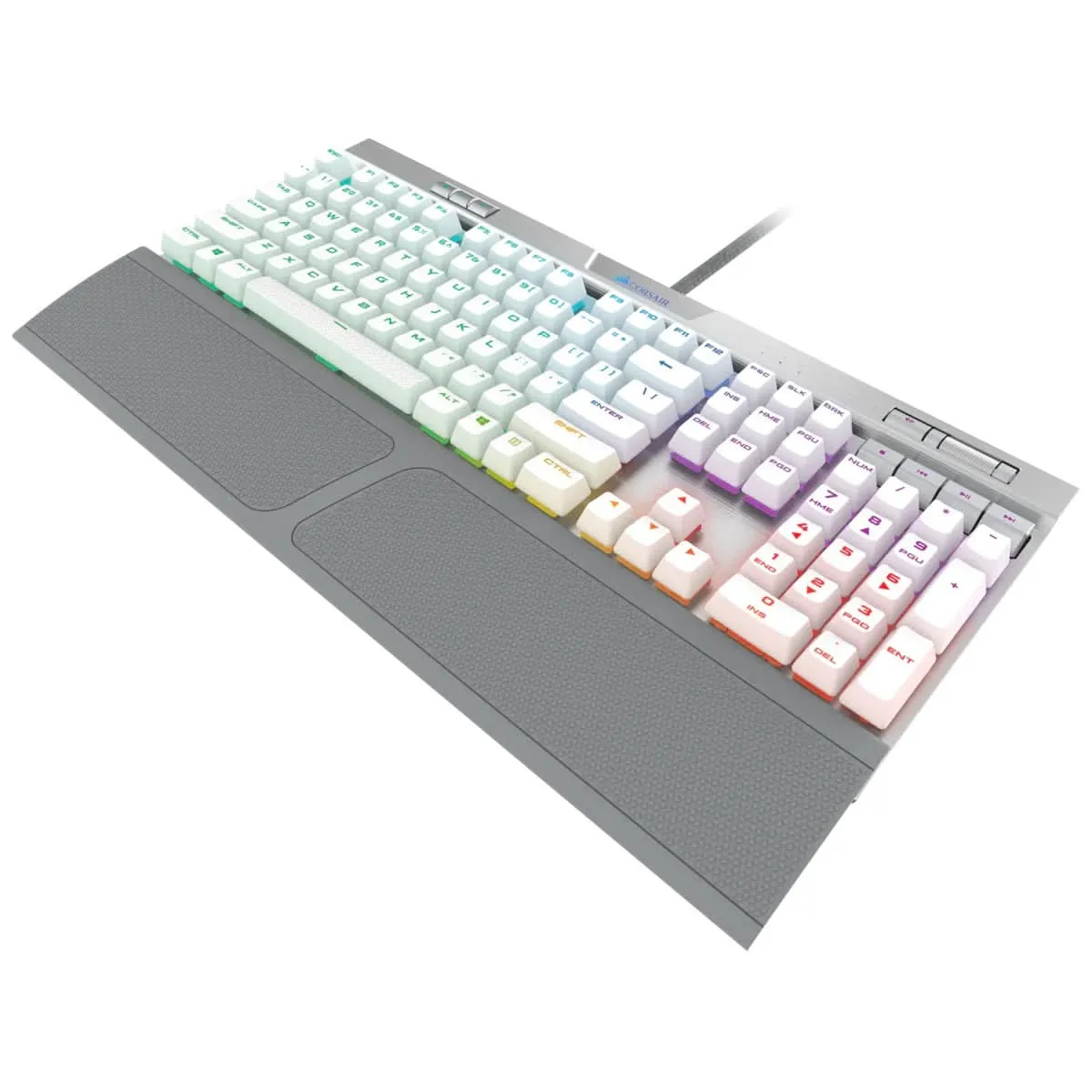 CORSAIR K70 MK.2 SE RGB CHERRY MX SPEED MECHANICAL GAMING KEYBOARD WHITE