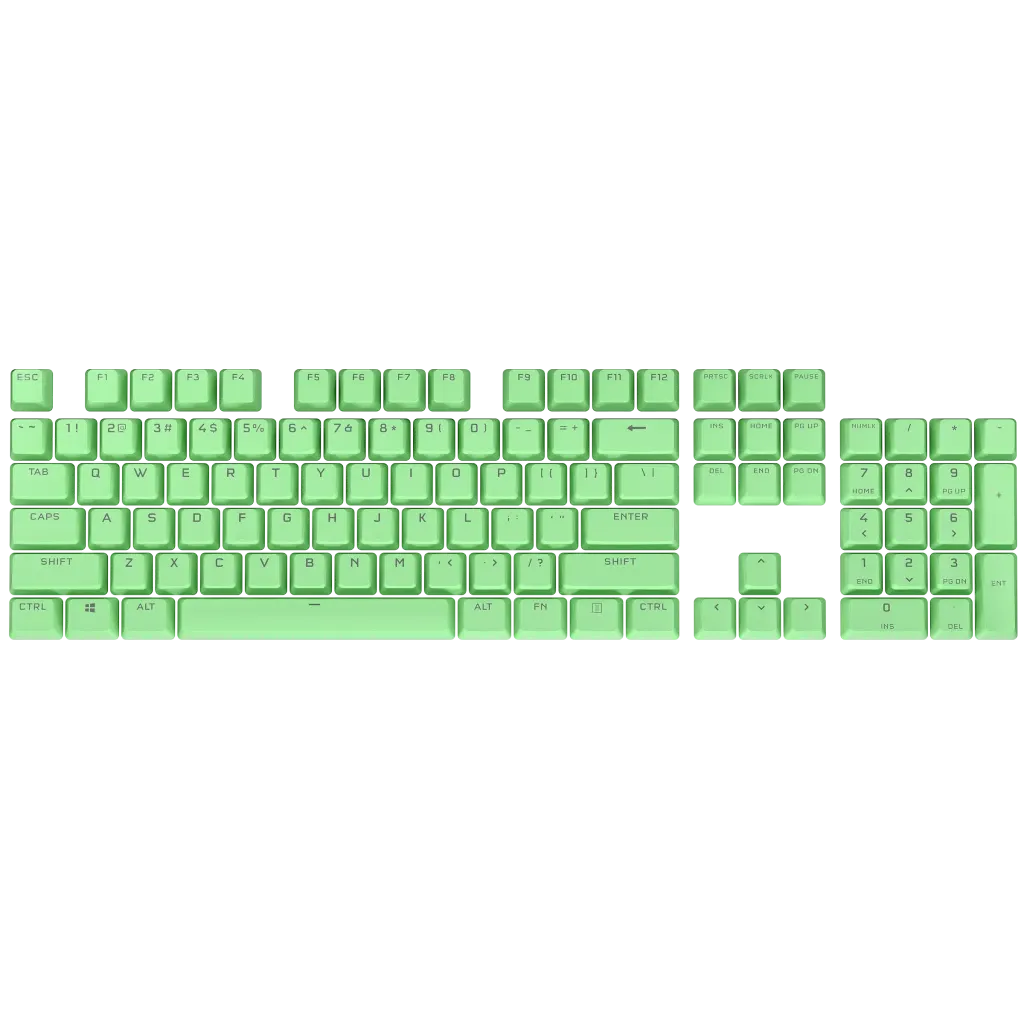 Corsair PBT DOUBLE-SHOT PRO Keycap Mod Kit - Mint Green CH-9911080-NA