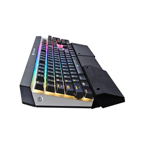 Cougar ATTACK X3 Cherry MX RGB, Silver Aluminium Mechanical Gaming Keyboard-VKLM