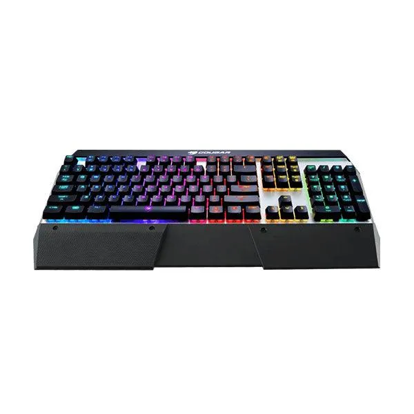 Cougar ATTACK X3 Cherry MX RGB, Silver Aluminium Mechanical Gaming Keyboard-VKLM
