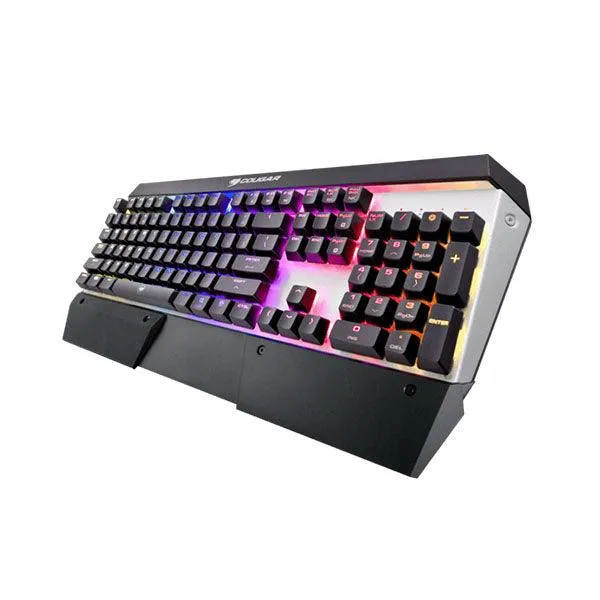 Cougar ATTACK X3 Cherry MX RGB, Silver Aluminium Mechanical Gaming Keyboard-VKLM