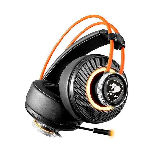 Cougar Immersa Pro Gaming Headset Black/Orange-YPZG