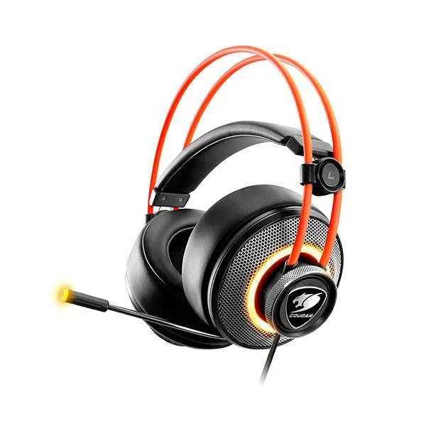 Cougar Immersa Pro Gaming Headset Black/Orange-YPZG