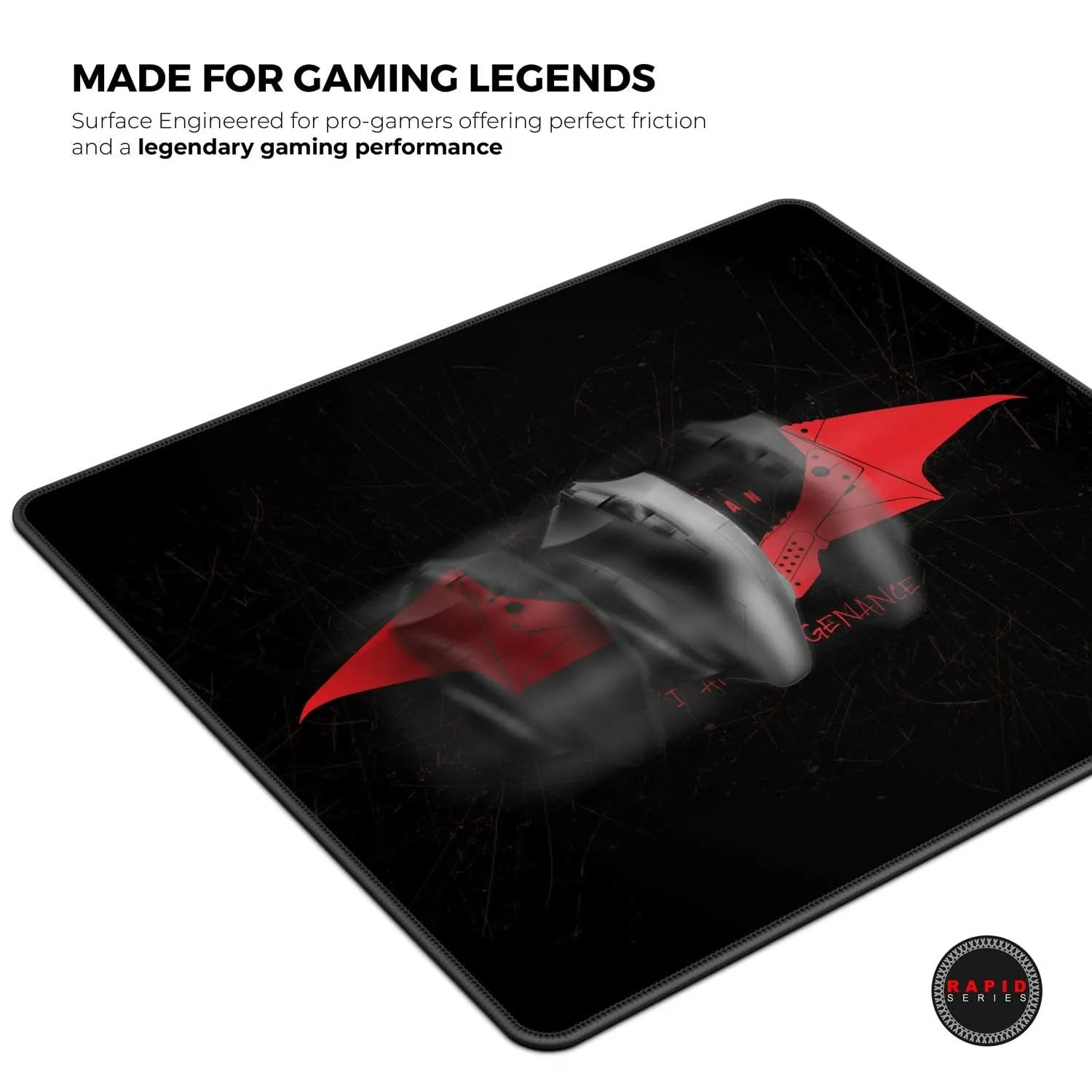 CYBEART THE BATMAN GAMING MOUSE PAD RAPID SERIES 450 MM (L)